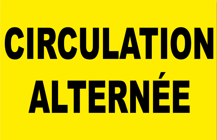 Circulation alternée sur la RD16 du 12 décembre au 14 décembre 2023